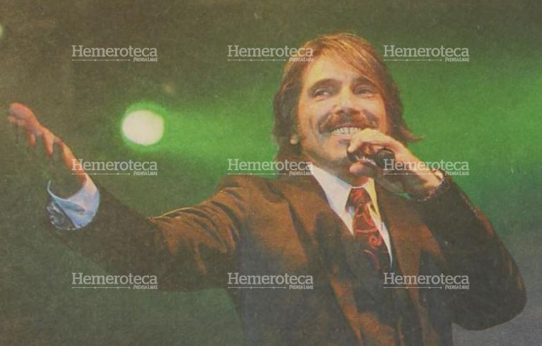 Diego Verdaguer durante un concierto en Quetzaltenango, (Foto Prensa Libre: Hemeroteca PL)