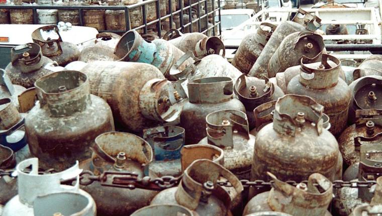 Luego de haber concluido el subsidio al gas, el Ministerio de Energía y Minas informó que el nuevo precio promedio de este producto es de Q5.40 por libra a partir del 1 de febrero 2023. (Foto Prensa Libre: Hemeroteca PL)