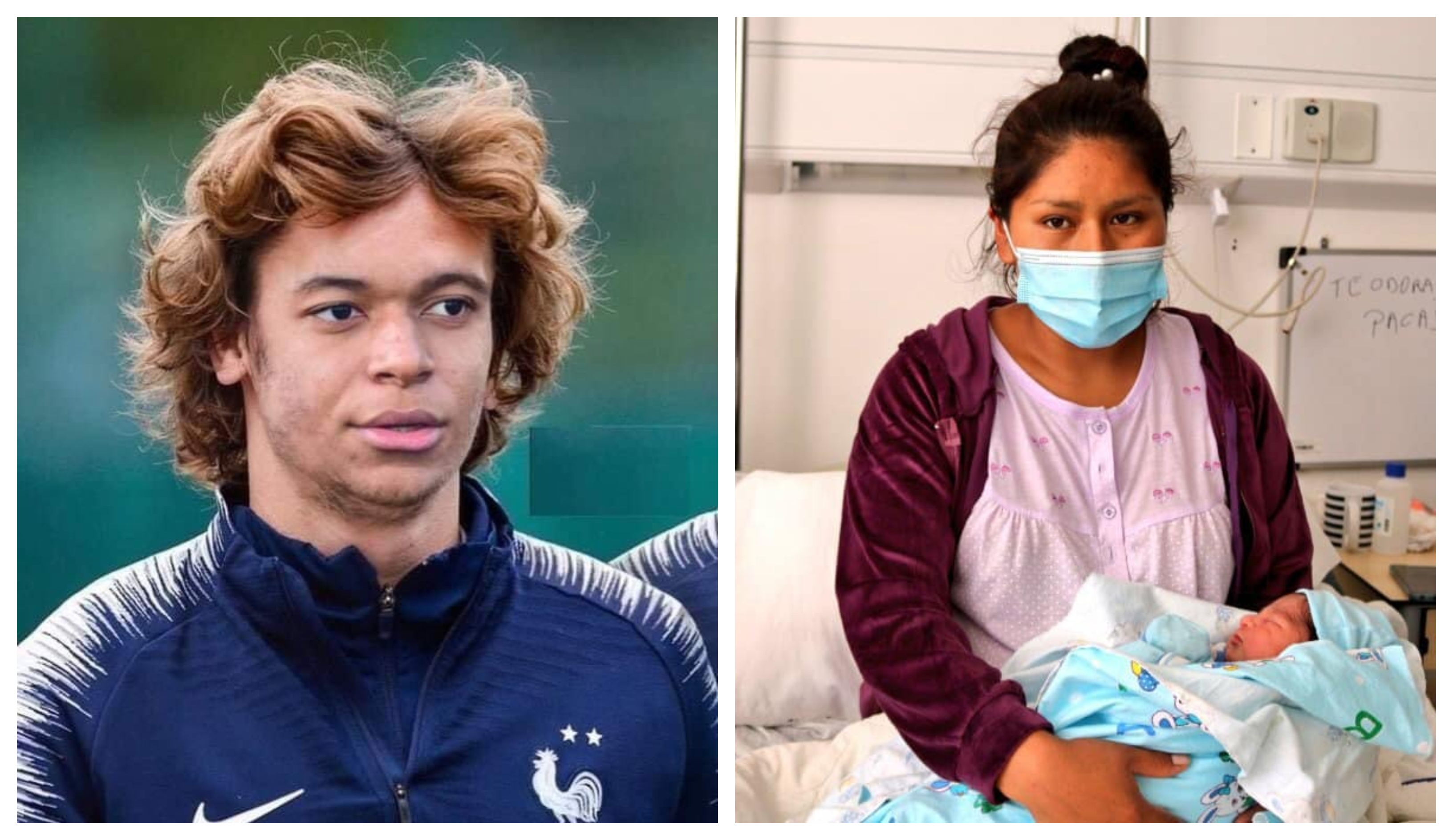 Los memes de Griezmann Mbappé saturaron las redes sociales. (Foto Prensa Libre: Twitter)