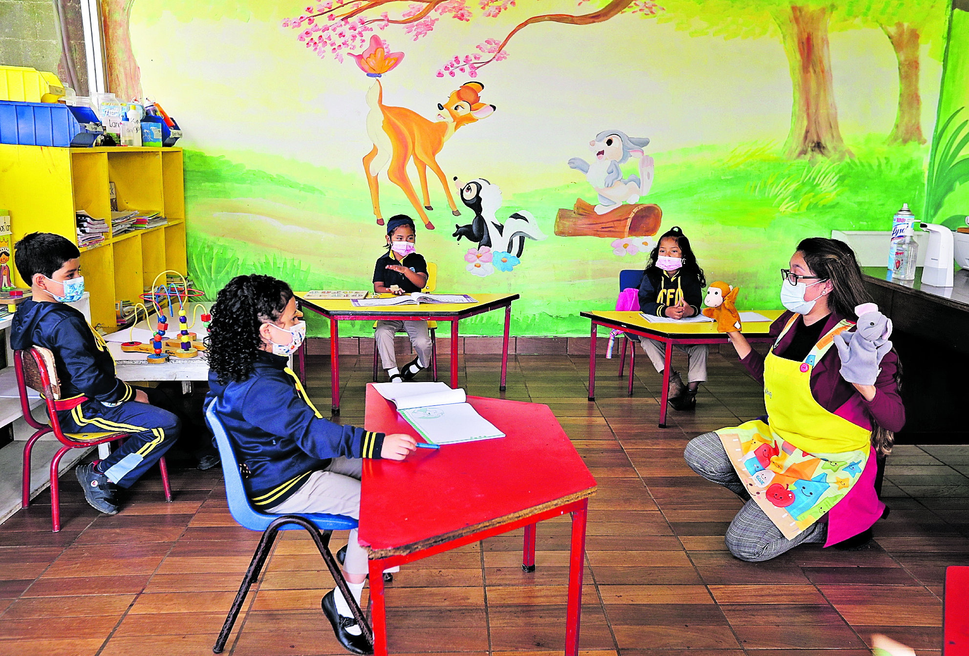 Las clases en el sector privado comienzan de manera oficial este 14 de enero. (Foto Prensa Libre: Hemeroteca PL)