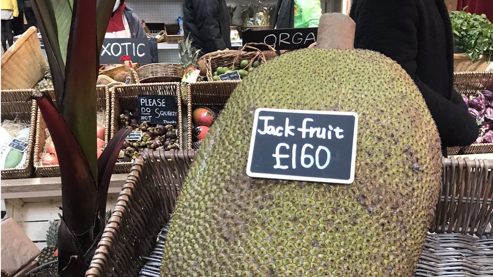 Fruta yaca en Londres