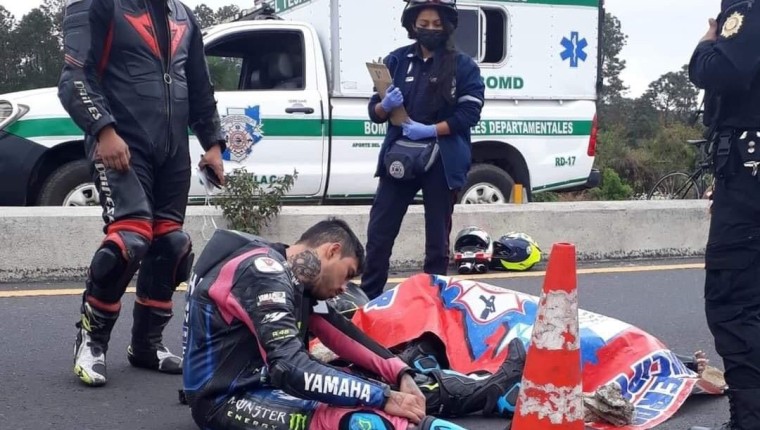 MP revela primeros detalles del accidente en el que murió joven motorista en el libramiento de Chimaltenango