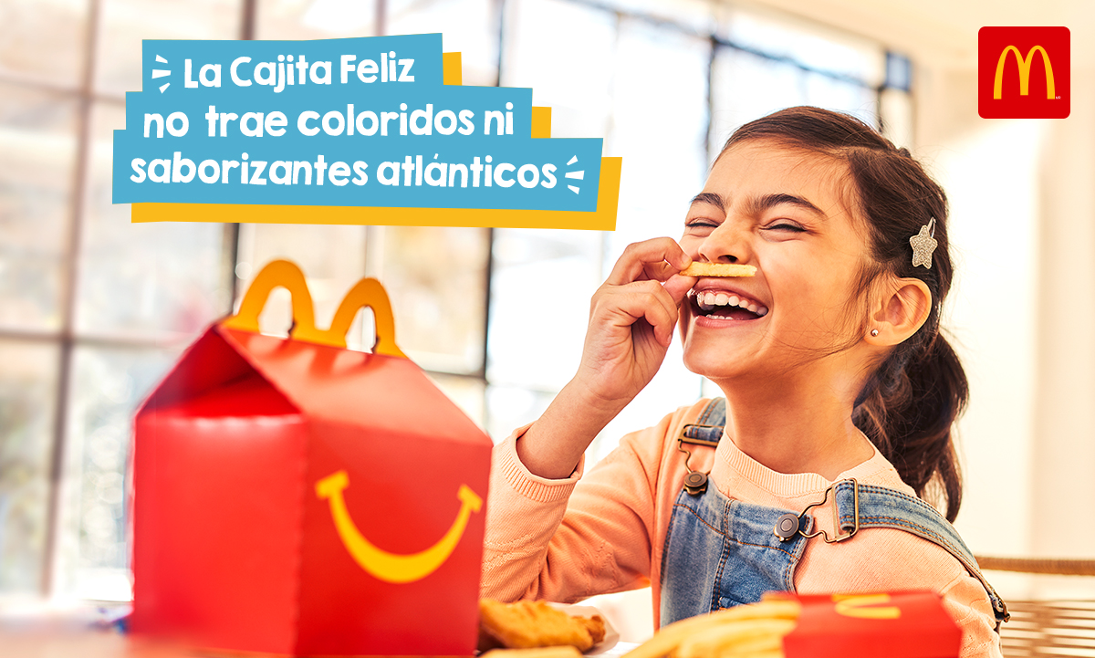 La Cajita Feliz promueve el consumo de frutas en los niños. Foto Prensa Libre: Cortesía.