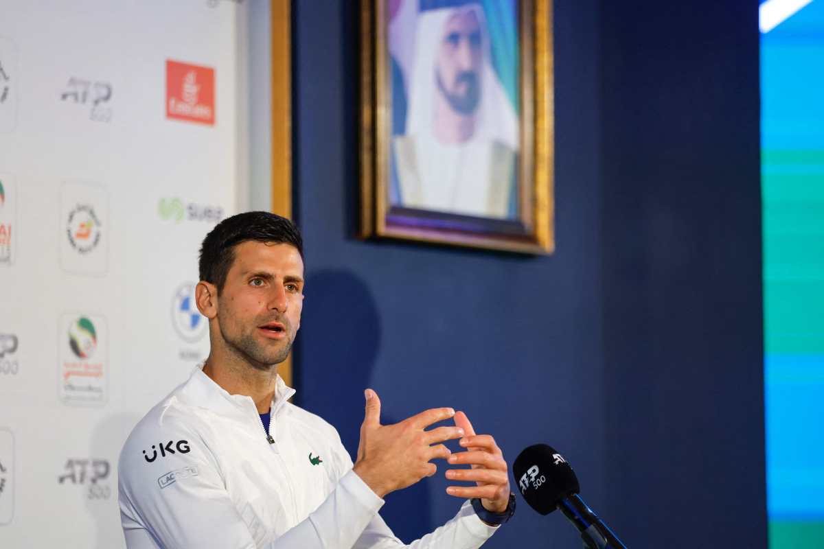 Djokovic asegura haber sido bien recibido por otros tenistas en Dubái