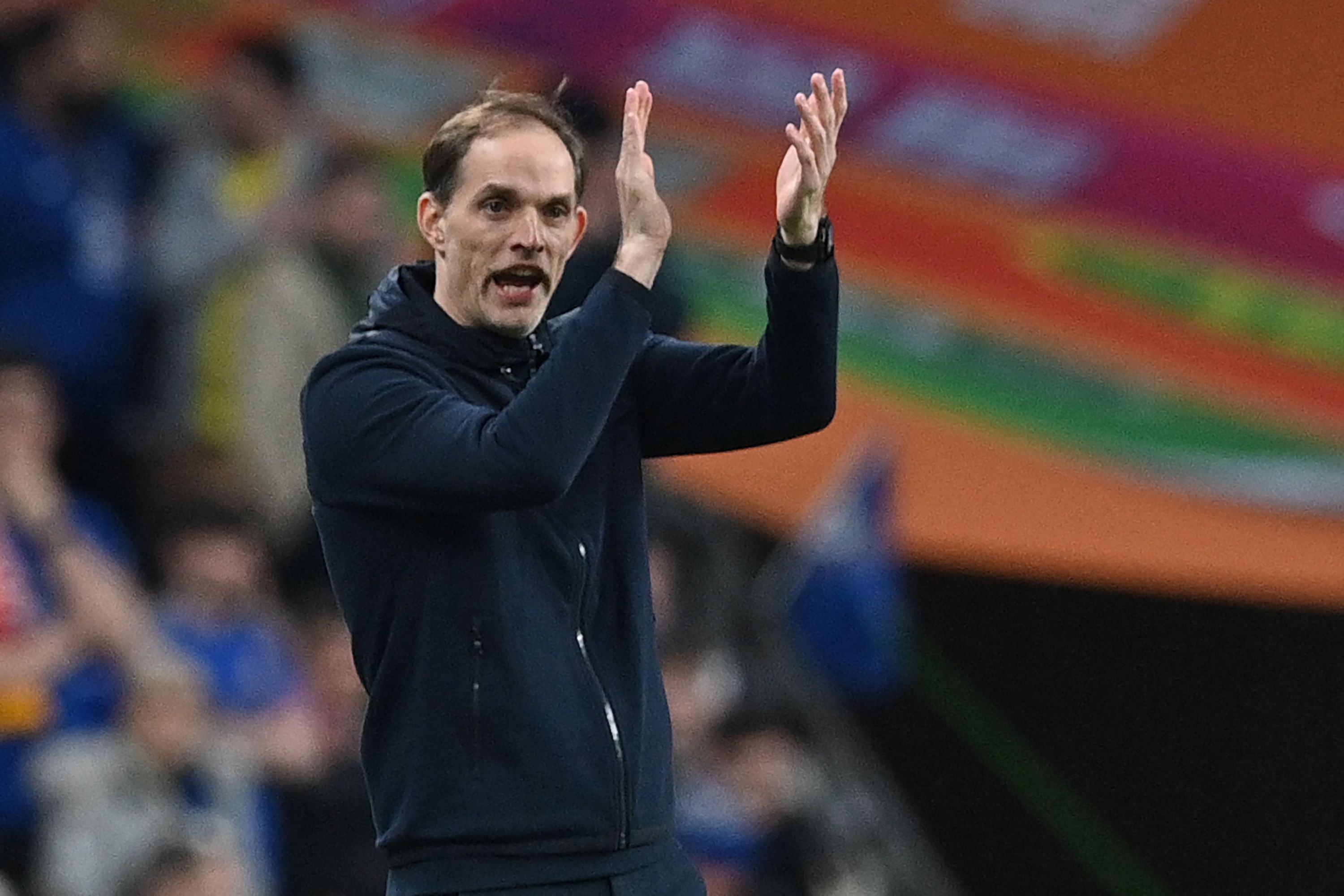Thomas Tuchel, técnico del Chelsea, habló sobre la venta de equipo y aseguró que el equipo seguirá fuerte. (Foto Prensa Libre: AFP).
