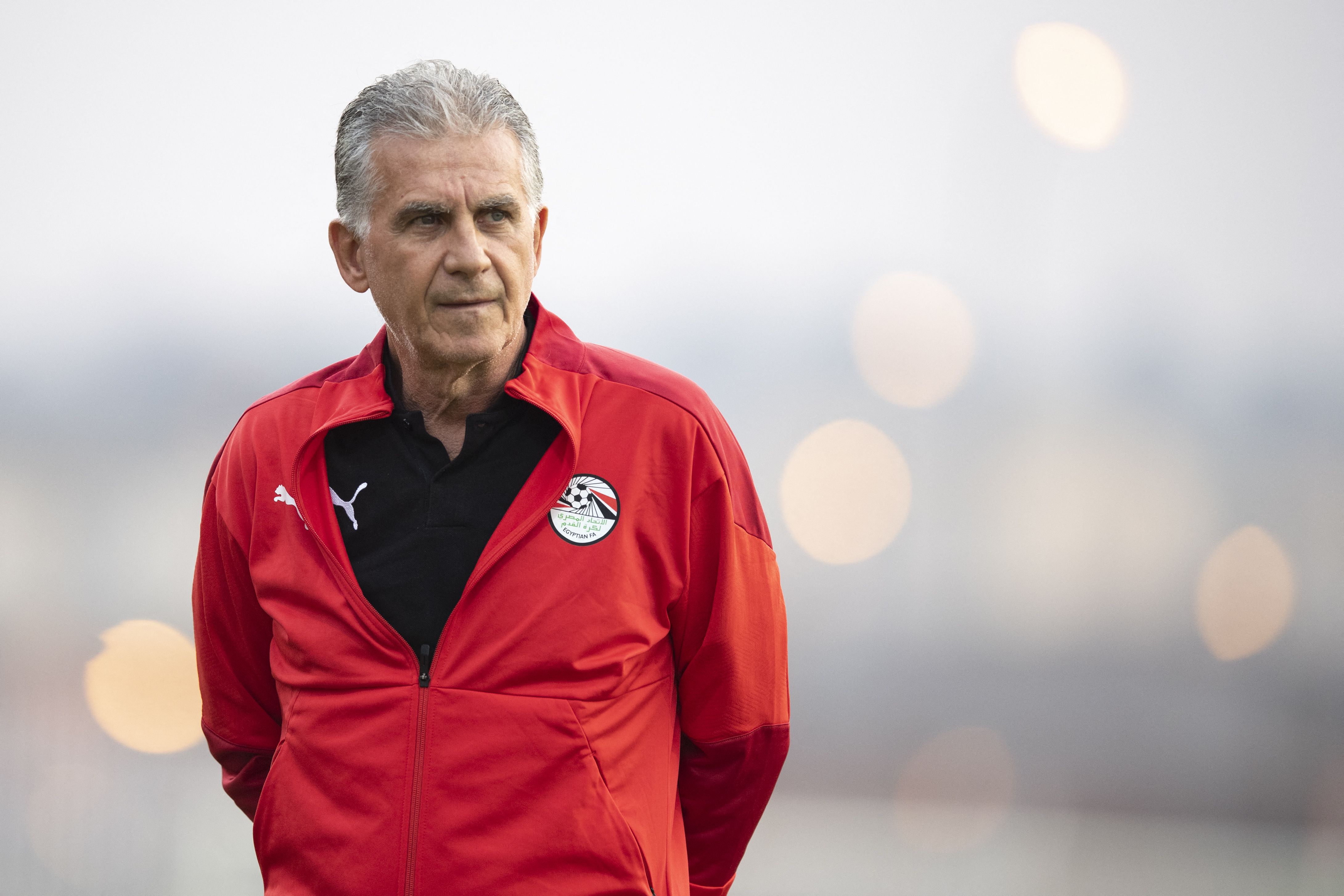 Carlos Queiroz, entrenador de la Selección de Egipto. (Foto Prensa Libre: AFP)
