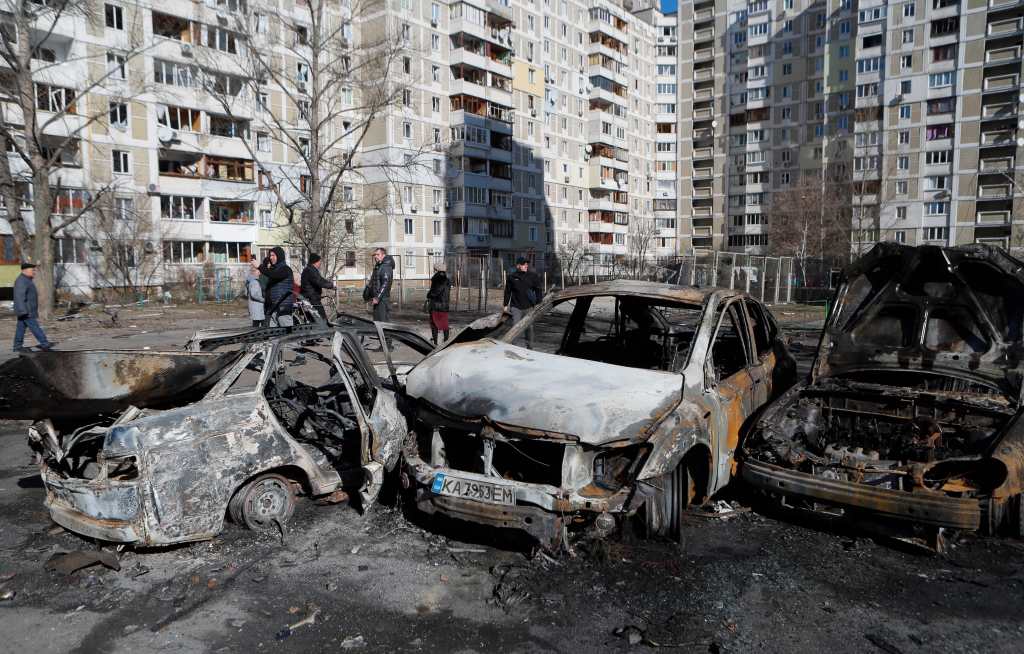 Los bombardeos contra civiles por parte de Rusia se han incrementado en Ucrania. (Foto Prensa Libre: EFE)