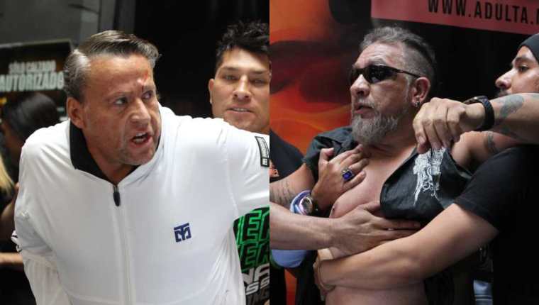 Alfredo Adame y Carlos Trejo han mantenido una rivalidad por varios años. (Foto Prensa Libre: EFE)