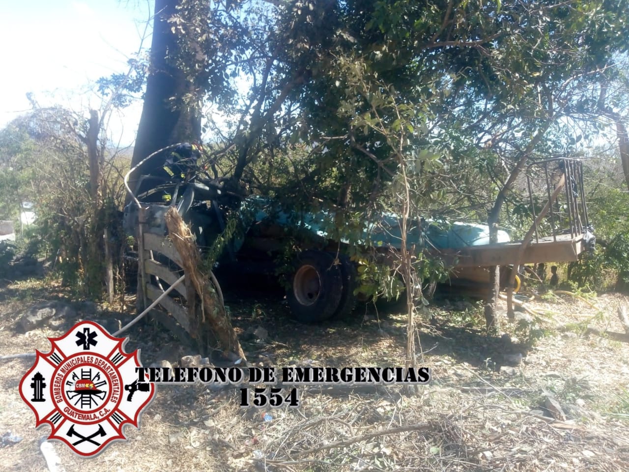 Accidente Camión Jutiapa