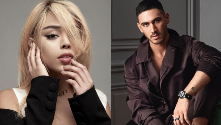 Danna Paola y Alejandro Speitzer actuaron juntos en varias telenovelas durante su infancia. (Foto Prensa Libre: @dannapola y @alejandrospeitzer/Instagram)