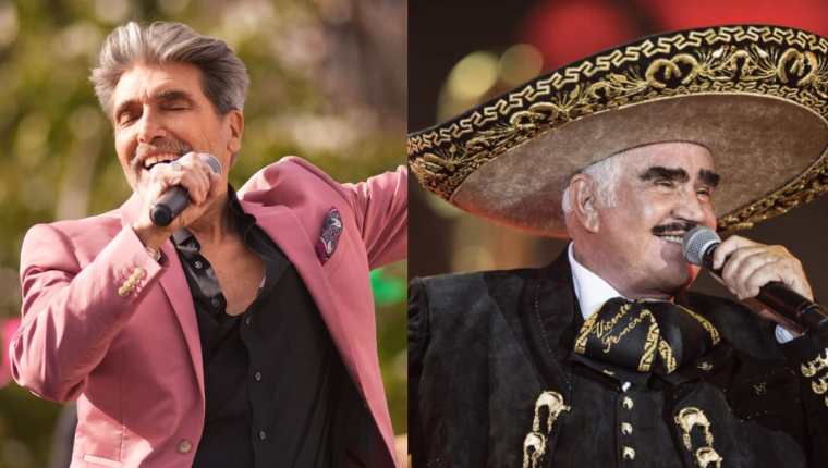 Diego Verdaguer y Vicente Fernández dejaron un gran legado en la música en español. (Foto Prensa Libre: @diegoverdaguer y @_vicentefdez/Instagram)