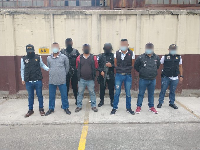 Cuatro guardias del SP fueron detenidos como parte de la investigación por la fuga del reo extraditable Cristian Renato Rodríguez Gallardo, “el Patojo”, de la cárcel Mariscal Zavala. (Foto Prensa Libre: MP)