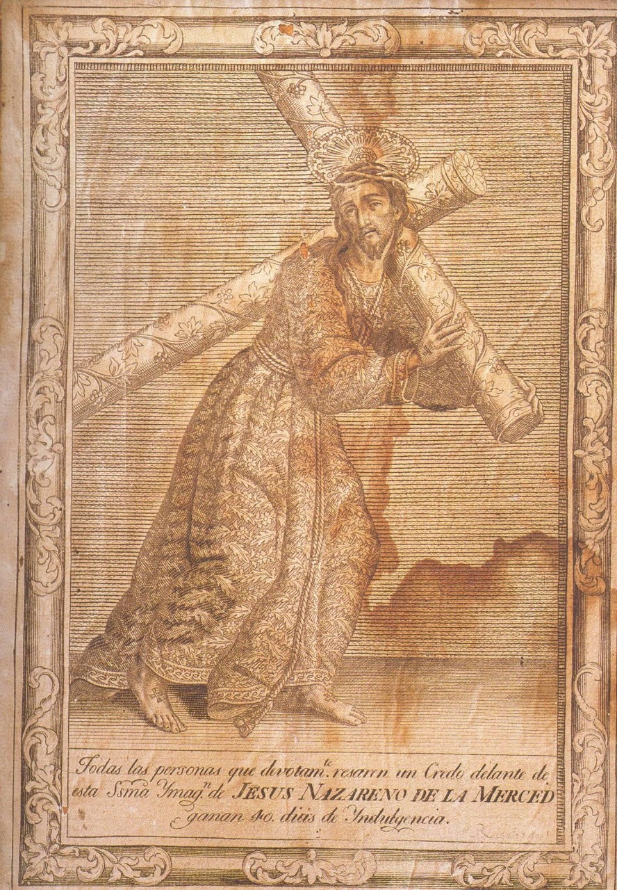 Grabado Jesús de la Merced