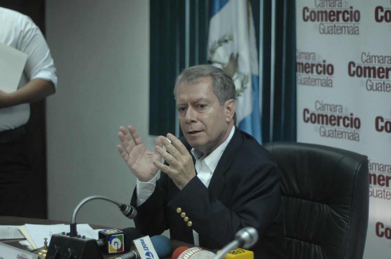 Jorge Briz presidente de la Cámara de Comercio de Guatemala. (Foto Prensa Libre: Hemeroteca) 