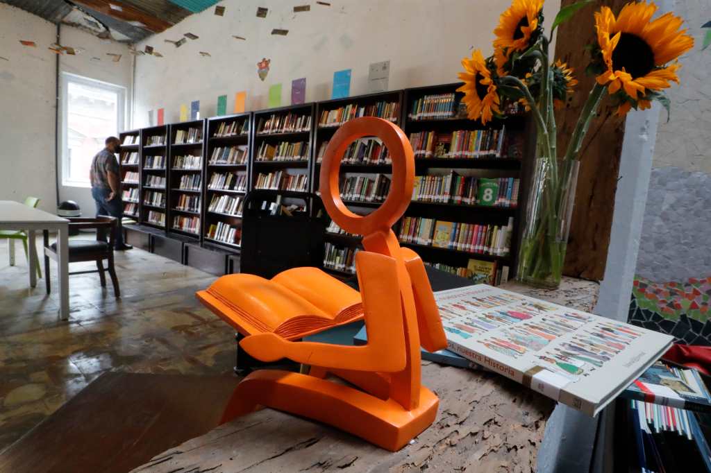 La Teca, una biblioteca gratuita para todos en zona 1