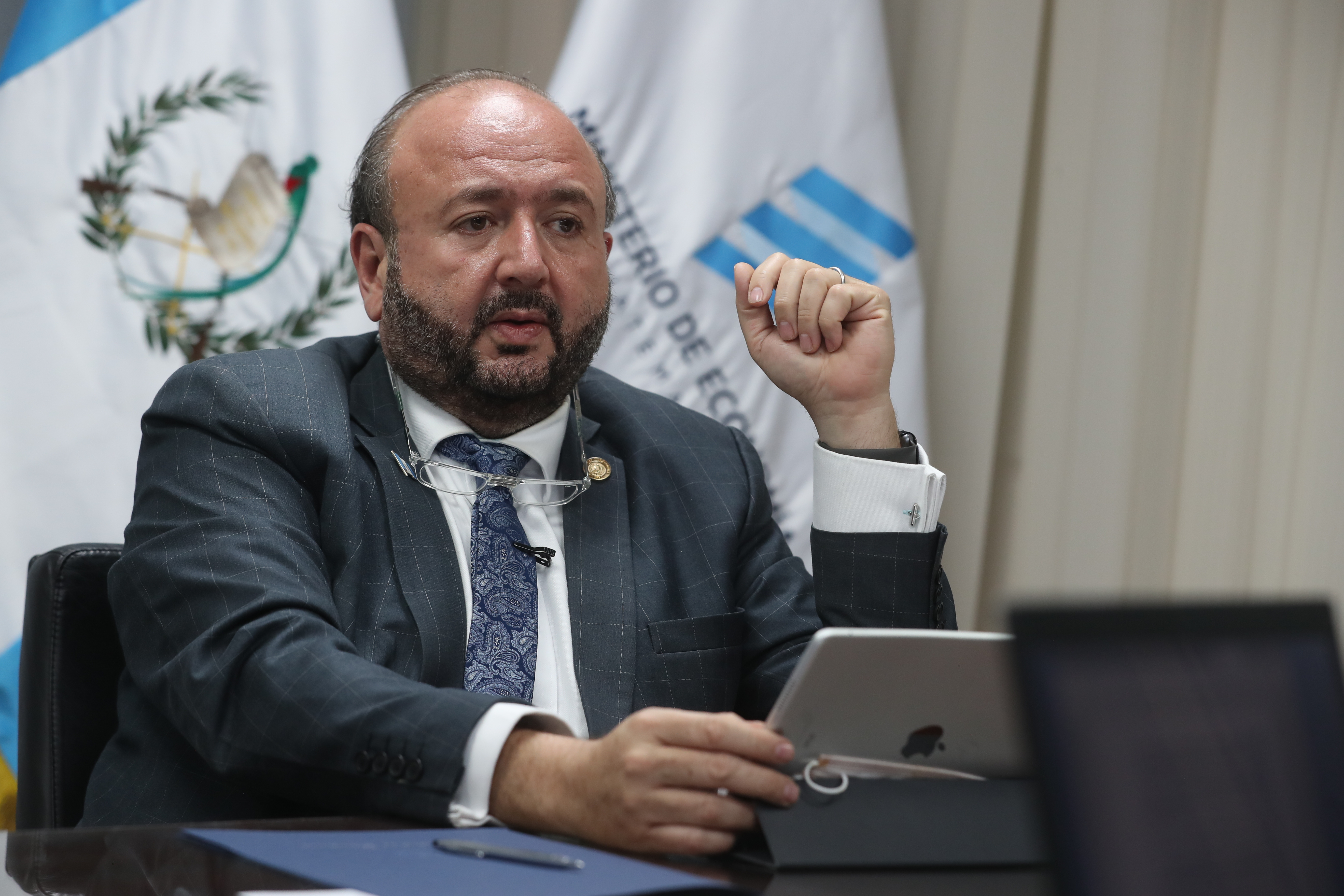 Antonio Malouf, ministro de Economía. (Foto Prensa Libre: HemerotecaPL)