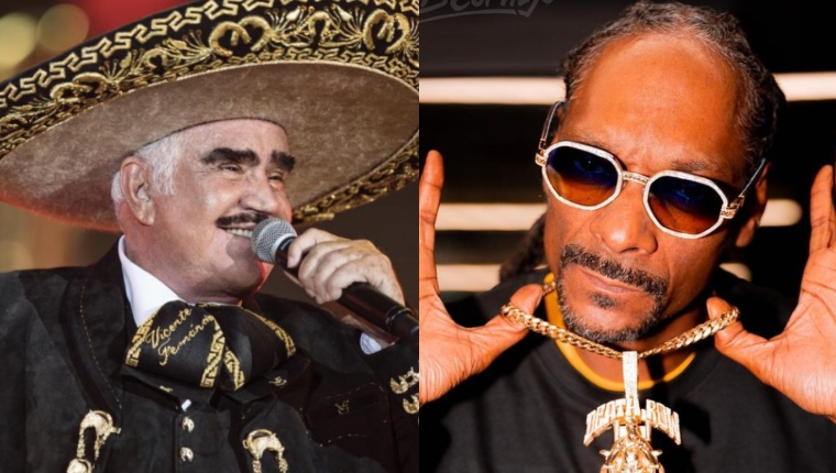 Vicente Fernández y Snoop Dogg