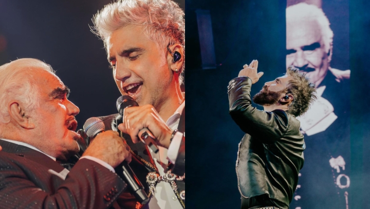 Alejandro Fernández recordó la memoria de su padre y alentó al público a rendirle homenaje durante su concierto. (Foto Prensa Libre: @alexoficial/Instagram)