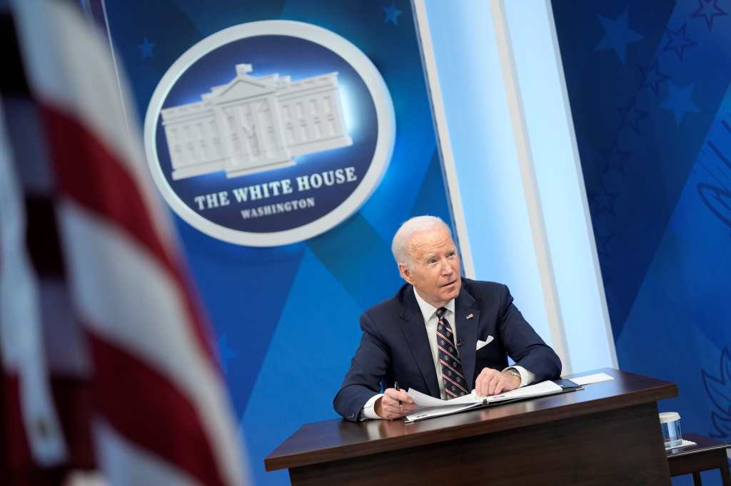 Joe Biden, presidente Estadounidense. (Foto Prensa Libre: EFE)