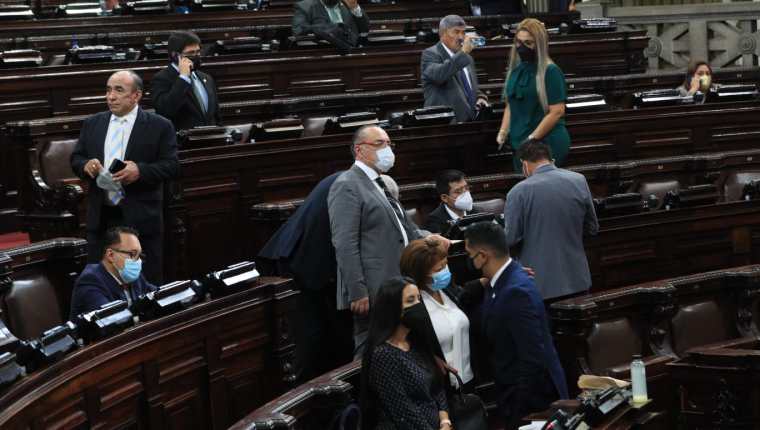Diputados aprueban las reformas a la Ley de la Carrera Judicial. (Foto Prensa Libre: María José Bonilla)