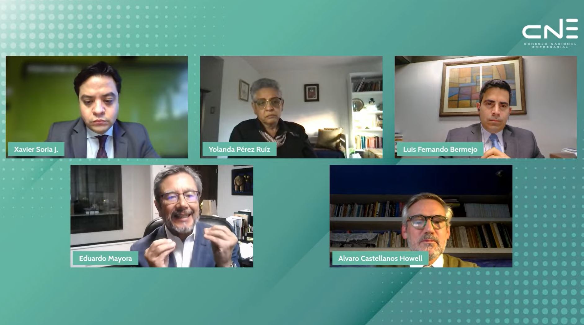 Juristas debaten sobre la importancia de la elección de fiscal general para los próximos cuatro años. (Foto Prensa Libre: Youtube) 