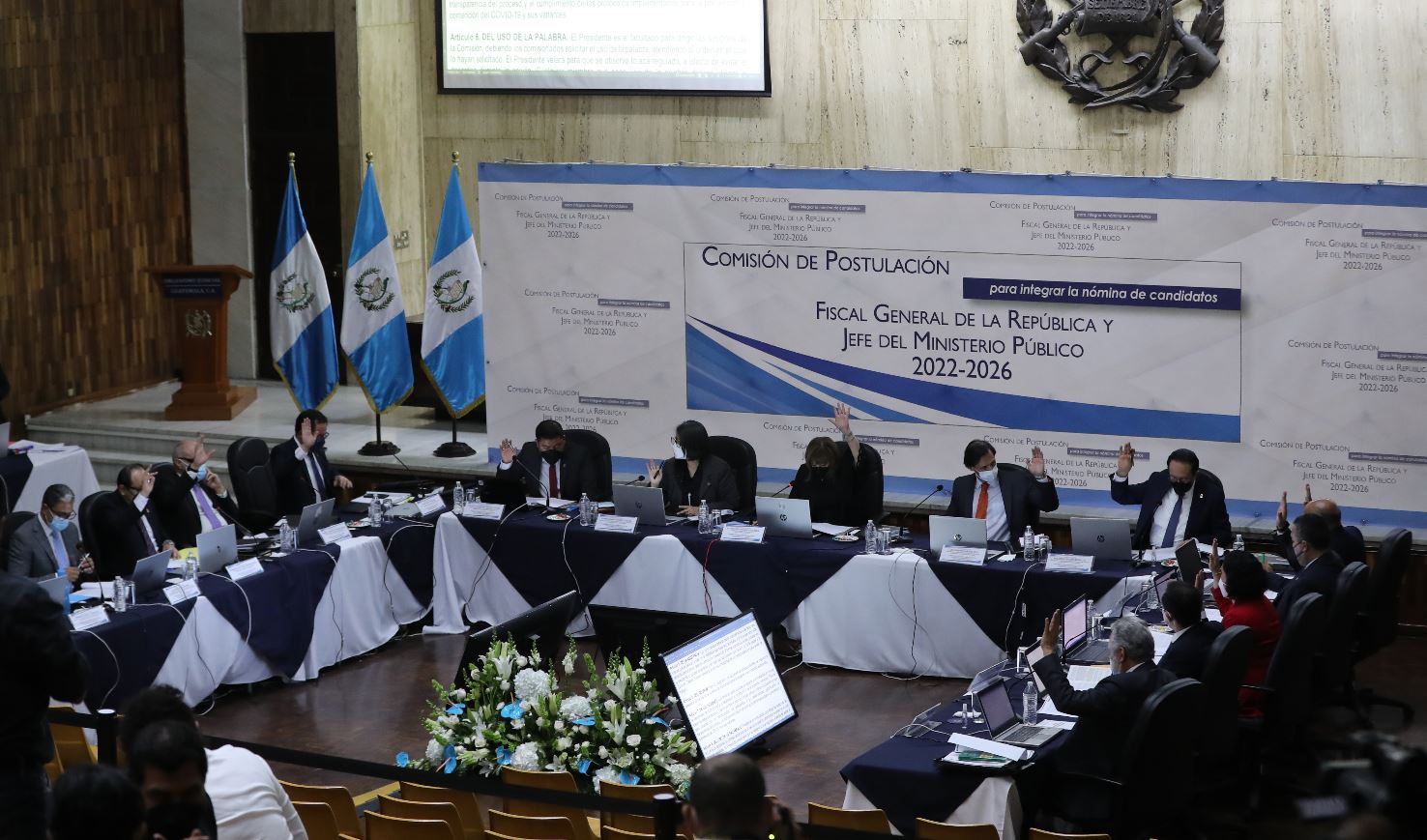 La Comisión de Postulación de fiscal general aprobó la noche del pasado jueves 3 de febrero el perfil de evaluación de aspirantes al cargo. (Foto Prensa Libre: Hemeroteca PL)