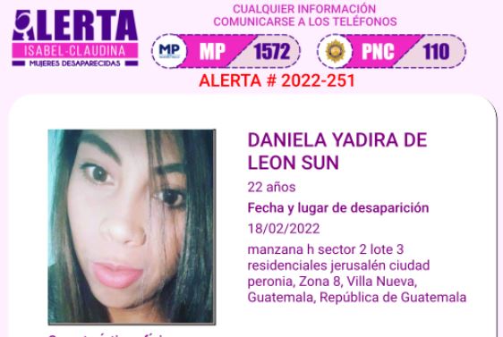 MP da detalles de los cuerpos de dos mujeres encontrados en Villa Nueva (confirman que una tenía alerta Isabel-Claudina)