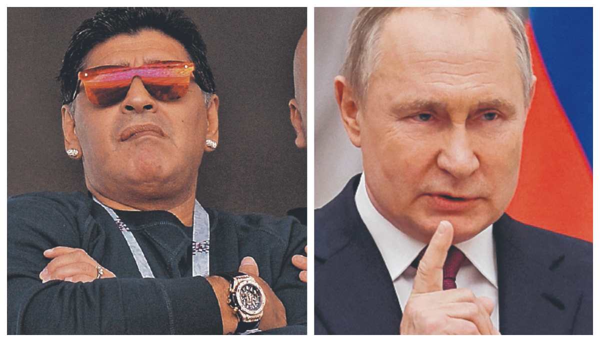El día que Maradona rechazó una cita con Putin: “Me duele en el alma porque van a estar todos”