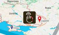Interactivo del conflicto de Rusia y Ucrania en mapas.  