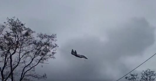 Video de la aeronave que supuestamente ha derribado varios aviones rusos. (Foto: Twitter)