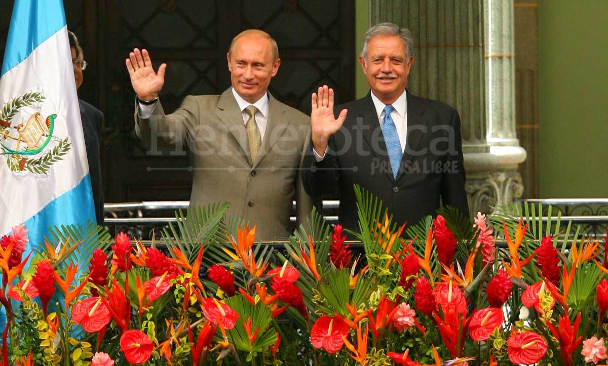 El día que Vladimir Putin estuvo en Guatemala en 2007 (y las imágenes de su estadía)