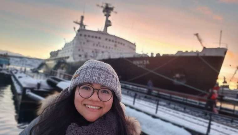 Muchos estudiantes latinoamericanos, como Mónica López, están buscando maneras para salir de Moscú.