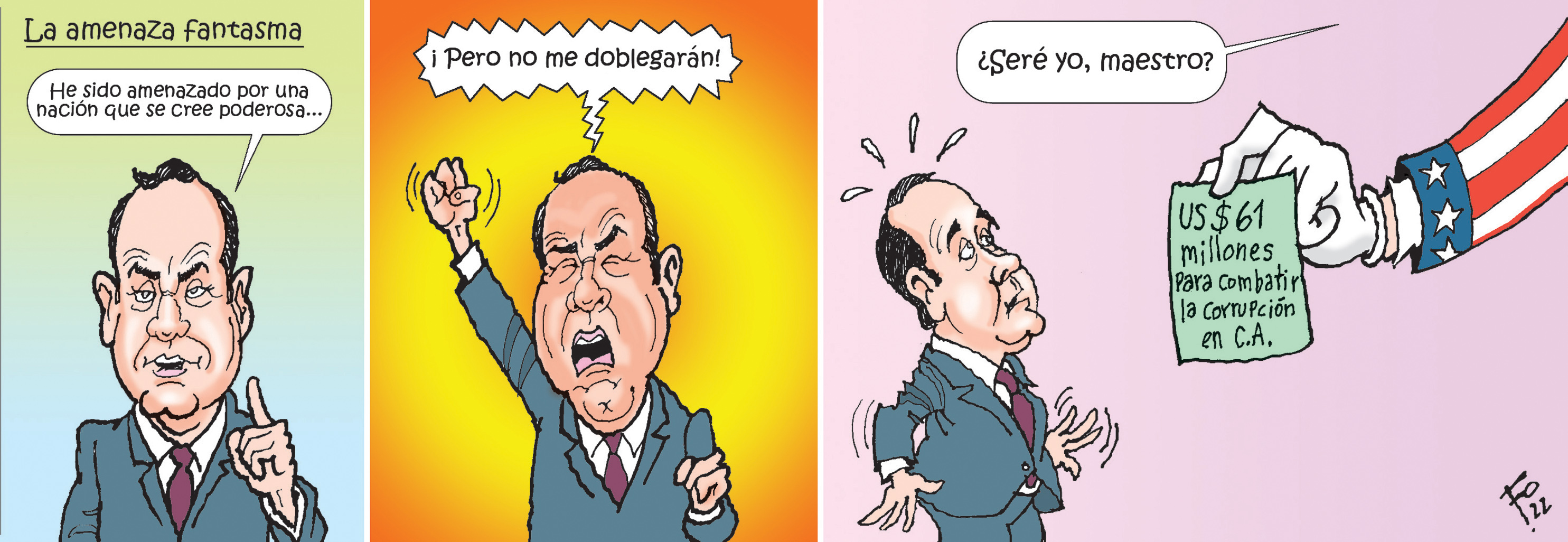 Personaje: Alejandro Giammattei.