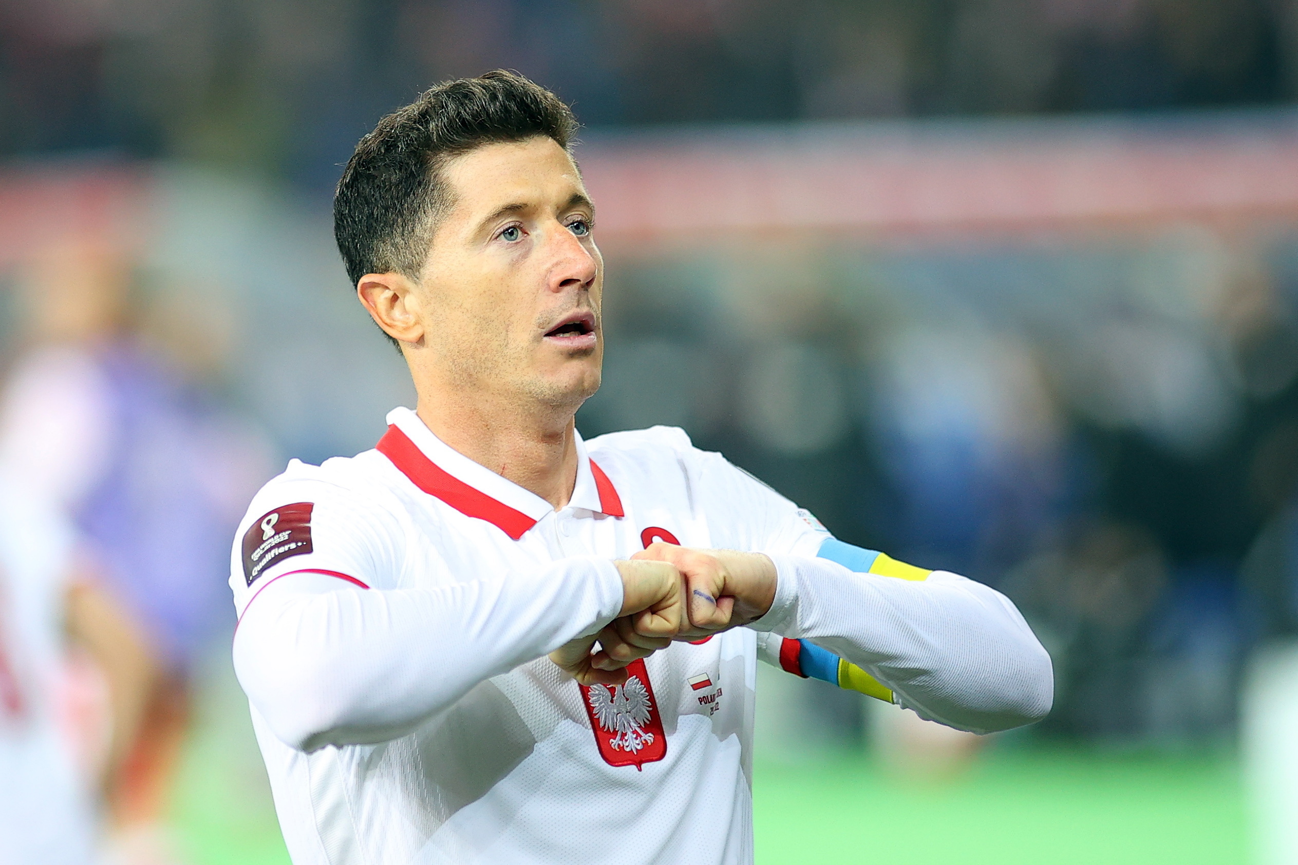 Robert Lewandowski, del Bayern Múnich, podría llegar al Barcelona, según los medios españoles. (Foto Prensa Libre: EFE).