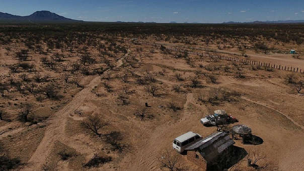 En el desierto de Arizona fueron localizadas dos niñas originarias de Huehuetenango (Foto: Prensa Libre. AFP)