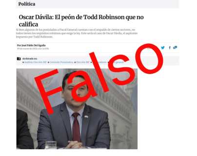 Alerta: circula noticia falsa que simula ser de Prensa Libre
