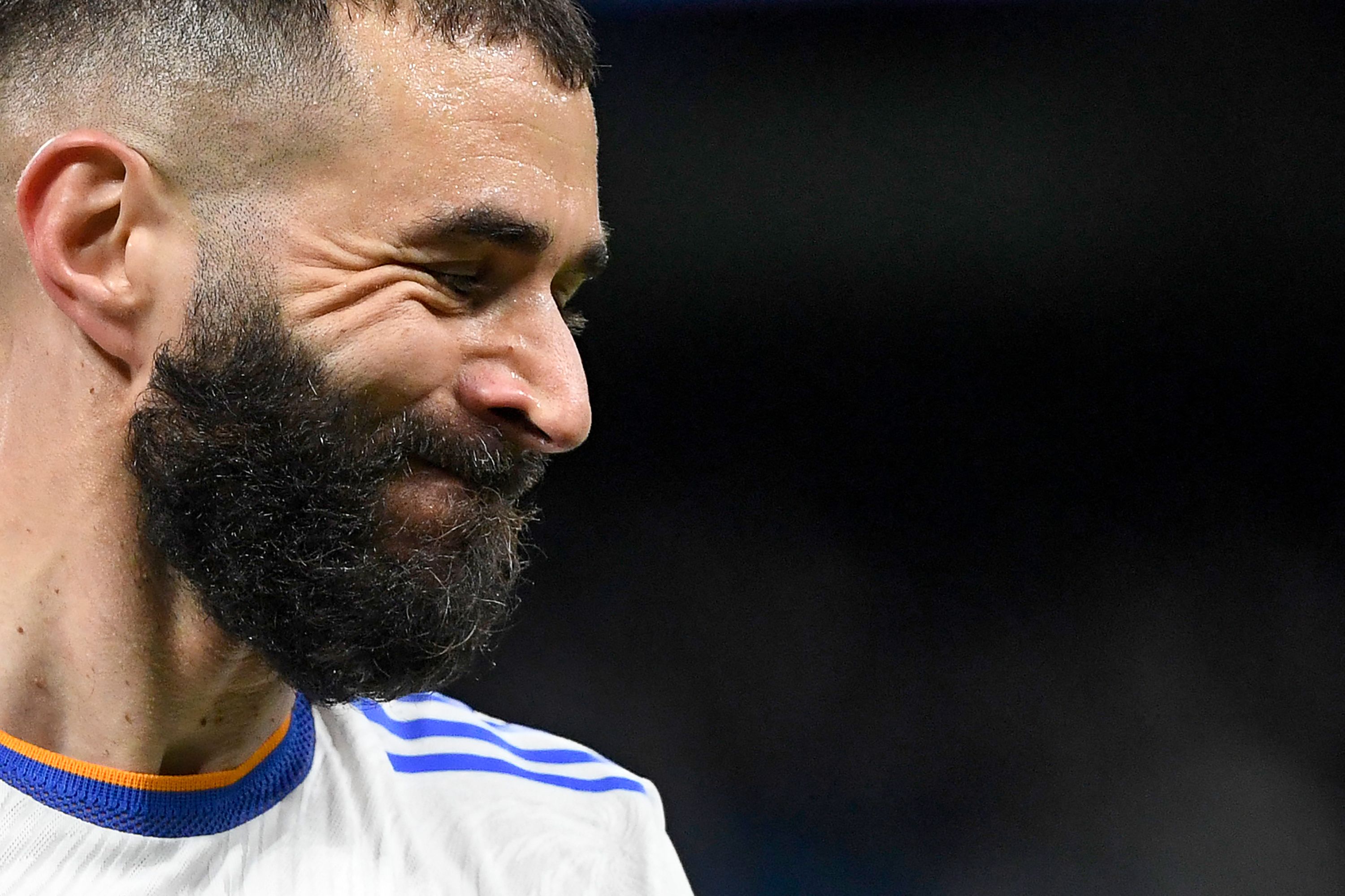 El delantero francés continuó con molestias y no será parte del Clásico ante el FC Barcelona. (Foto Prensa Libre: AFP)