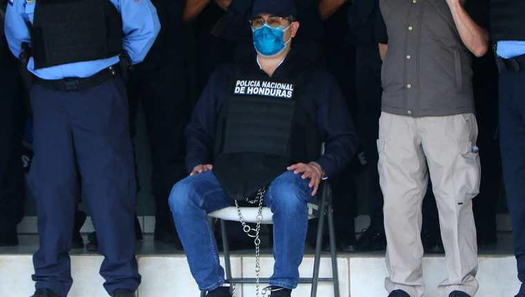 El expresidente hondureño Juan Orlando Hernández será extraditado a Estados Unidos. (Foto Prensa Libre: HemerotecaPL) 