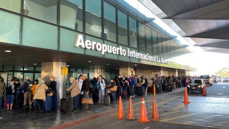 Aeropuerto Internacional La Aurora. (Foto Prensa Libre:)