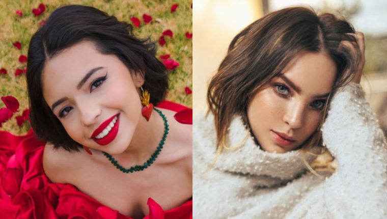 Durante los últimos días, Ángela Aguilar se ha pronunciado sobre la separación entre Belinda y Christian Nodal. (Foto Prensa Libre: @angela_aguilar_ y @belindapop/Instagram)