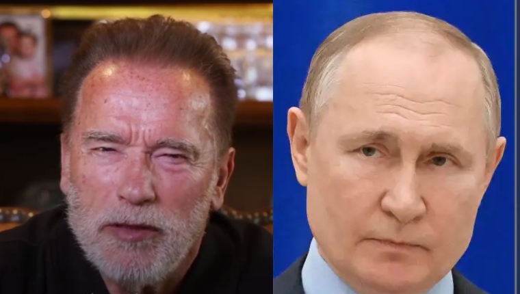 Mensaje de Arnold Schwarzenegger hacia Vladimir Putin