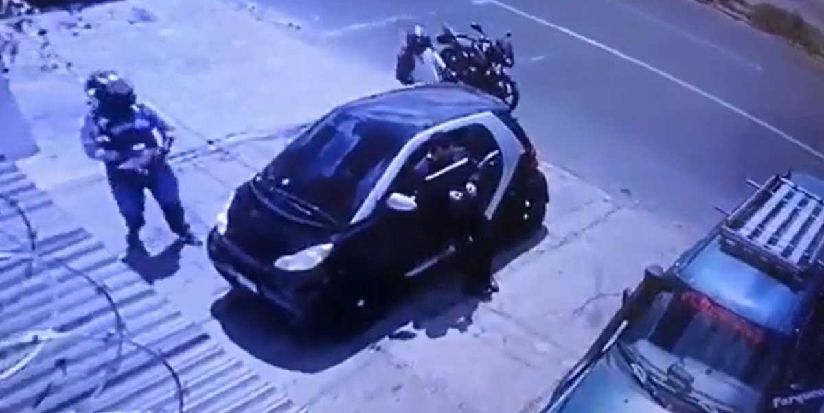 Video: asaltantes en moto sorprenden a víctima en la zona 3 de Mixco