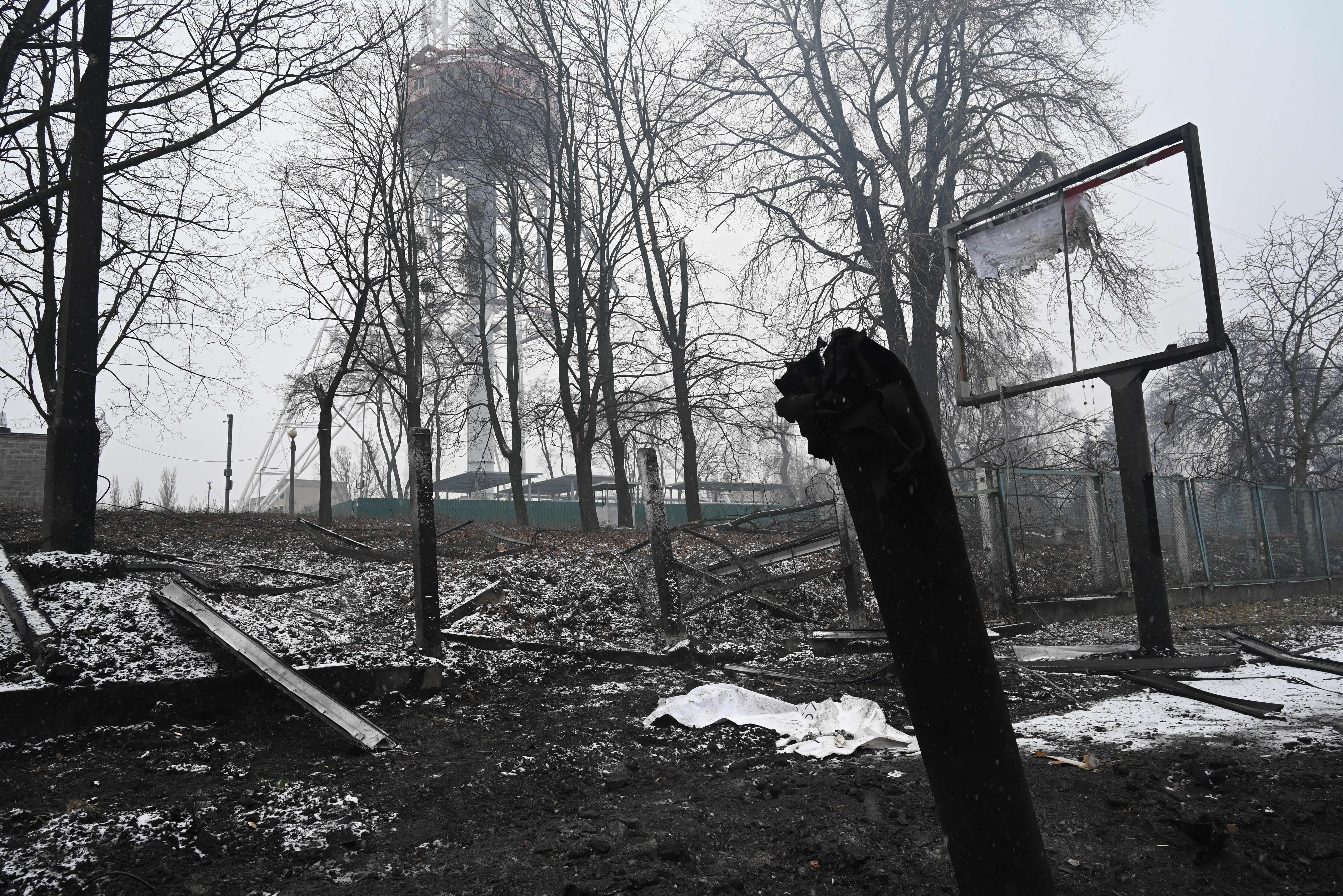 Conflicto Rusia - Ucrania Bombardeos en Kiev