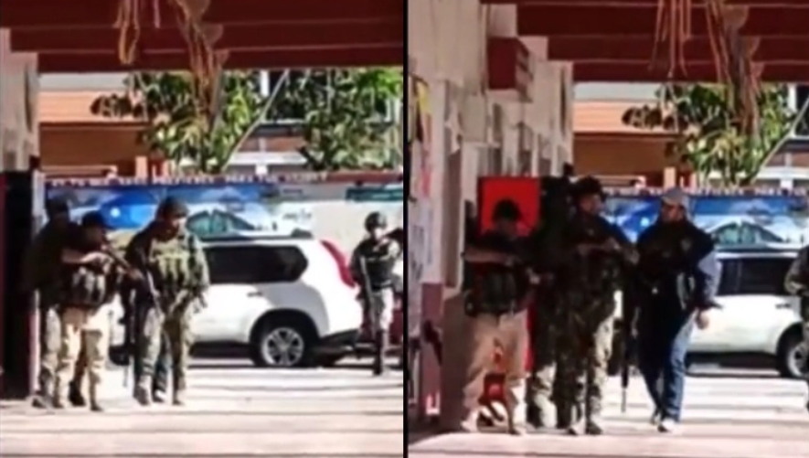 A pesar de estar protegido por varios sicarios, 