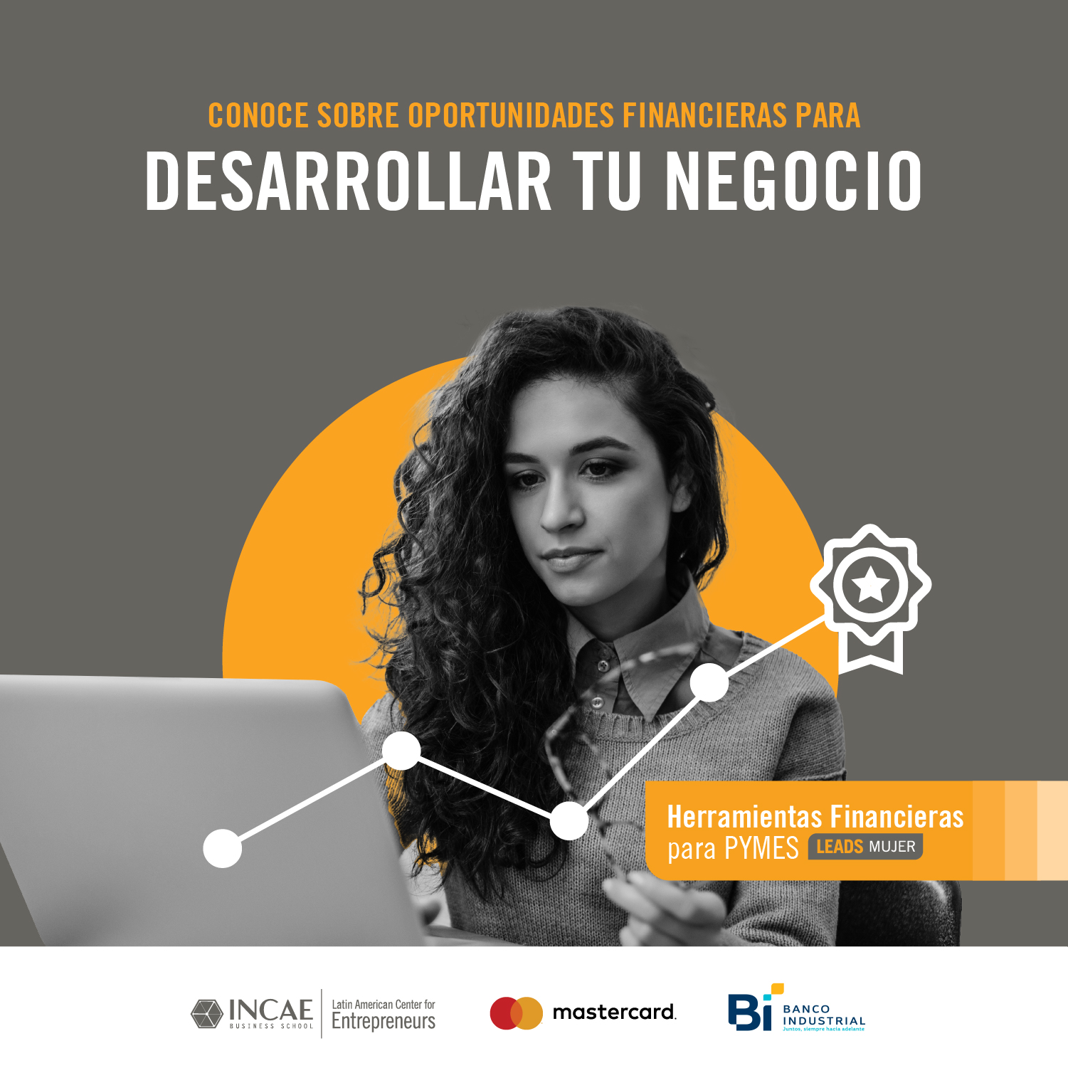 Banco Industrial, Mastercard e Incae se unen para capacitar a las emprendedoras de Guatemala. Foto Prensa Libre: Cortesía.