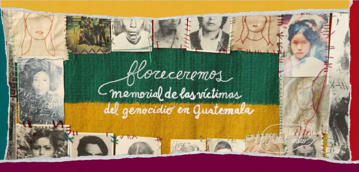 “Floreceremos”: Memorial virtual recuerda historias de víctimas del conflicto armado interno de Guatemala