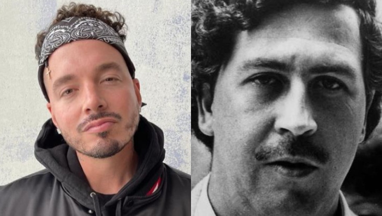 J Balvin: la polémica publicación en redes junto al hijo de Pablo Escobar que le provocó más problemas