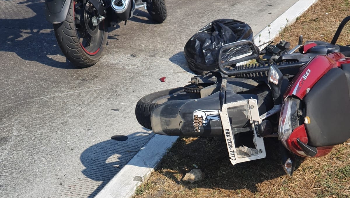 La razón por la que un motorista embistió a un agente de tránsito, huyó, derrapó y se accidentó en Villa Nueva