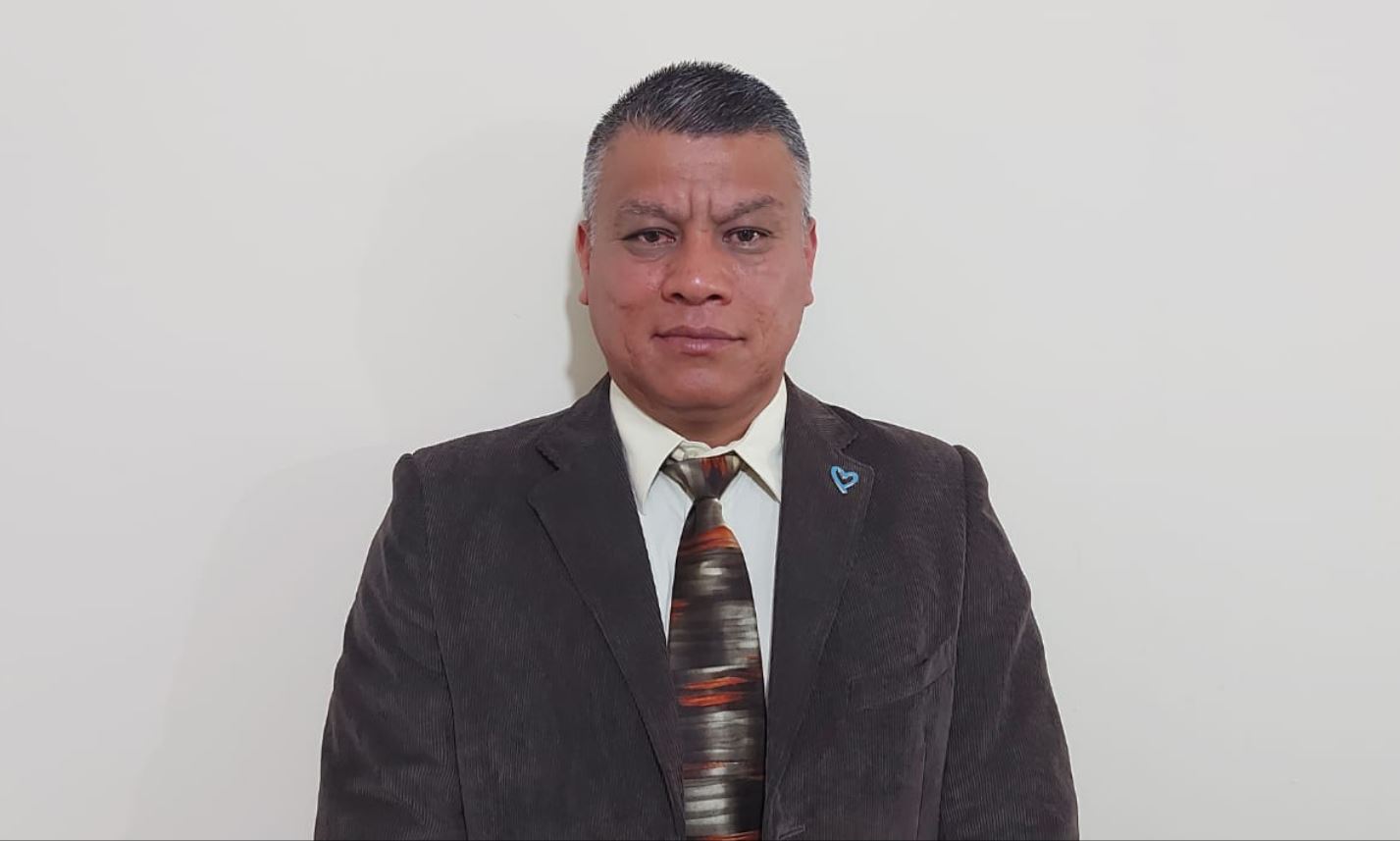 Mynor Francisco Hernández Castillo se postula para fiscal general. (Foto Prensa Libre: Maria Reneé Barrientos)