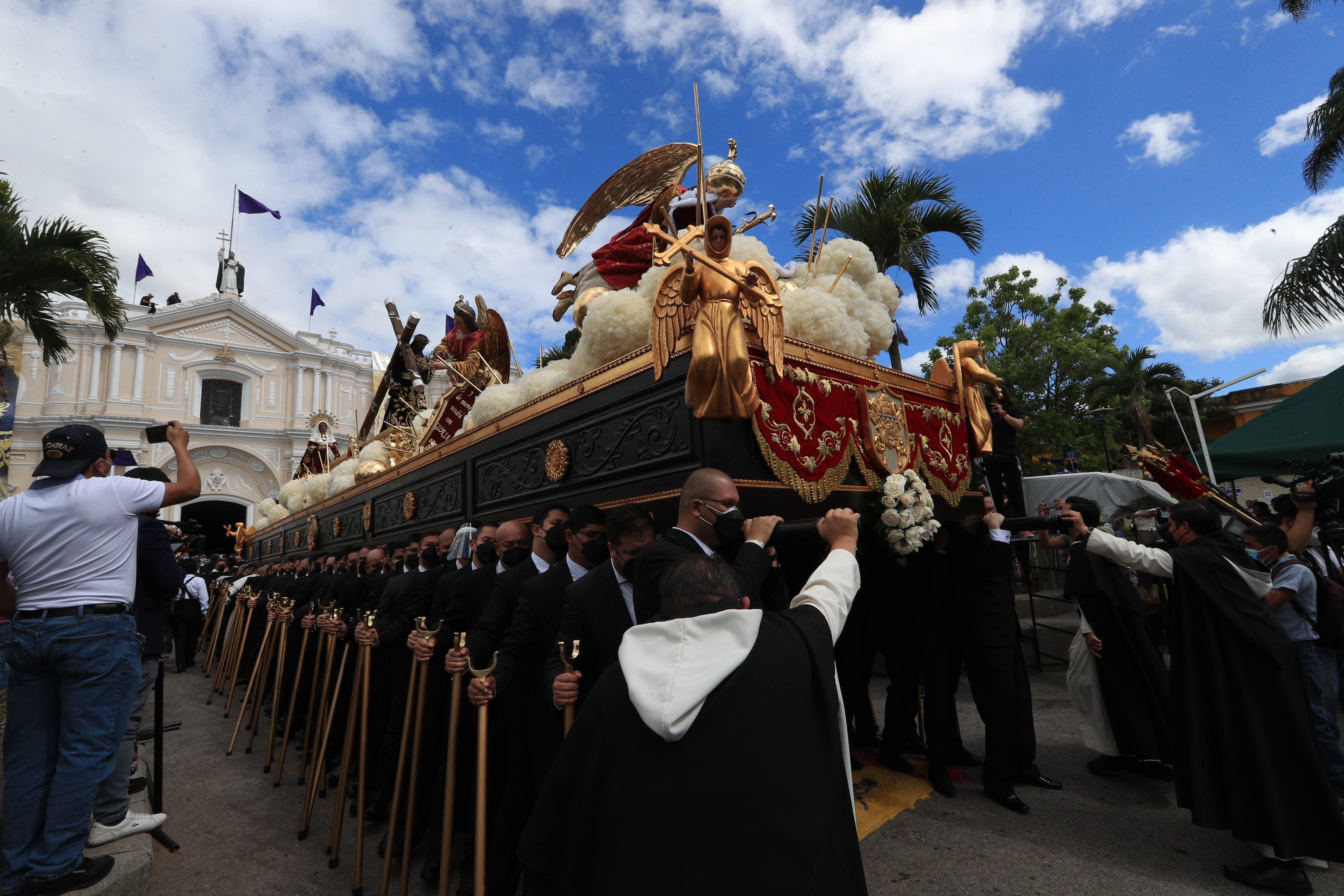 Fotografía de Jesús Nazareno de la Buena Muerte, de la iglesia Santo Domingo, tomada el 20 de marzo de 2022.  (Foto Prensa Libre: María José Bonilla)